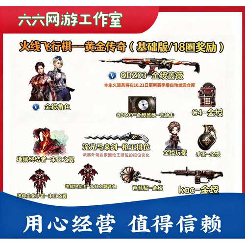 CF穿越火线火线飞行棋黄金传奇游戏礼包18圈奖励代肝服务