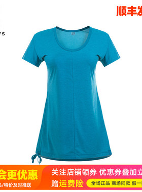 HAGLOFS火柴棍户外女装快干衣休闲排汗透气圆领短袖T恤603031