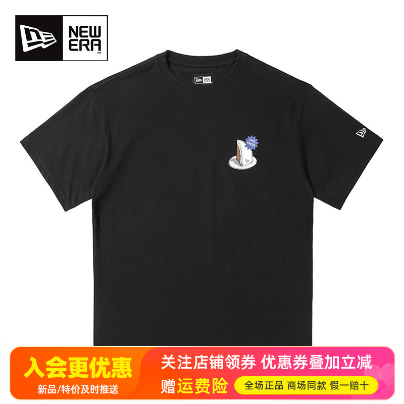 NewEra纽亦华男女款MLB经典CoolEra面料潮流圆领短袖T恤14385066