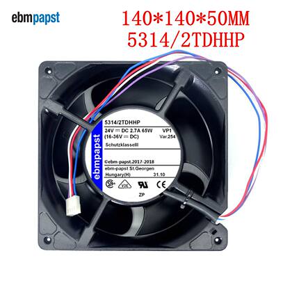 德国 5314/2TDHHP变频器14050 24V 2.7A 65W散热风扇14CM暴力风扇
