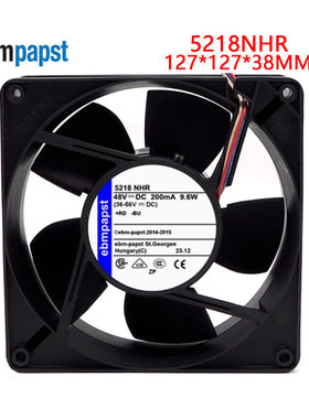 12738 5218NHR 48V 0.2A 9.6W原装正品德国风机 进口设备轴流风扇