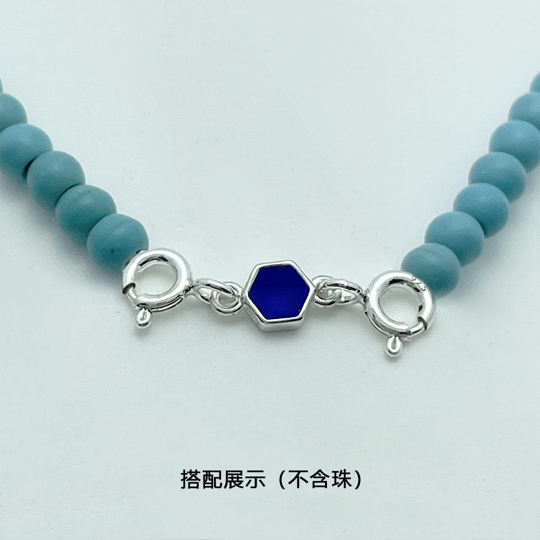 S925纯银项链手串双头扣