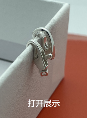 S925纯银多功能弹簧扣连接扣