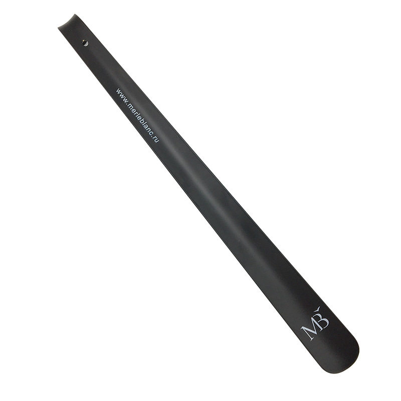 METAL LONG SHOE LIFT LAZY SHOEMAKER SHOEMAKER SHOE PUMP IRON CARBON STEEL ROASTED BLACK LACQUER CUSTOMIZABLE METAL SHOEHORN