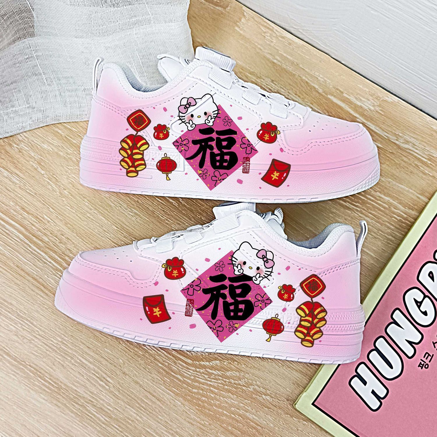 回力正品2025秋冬季新款HelloKitty儿童鞋子百搭可爱喜庆女童鞋子