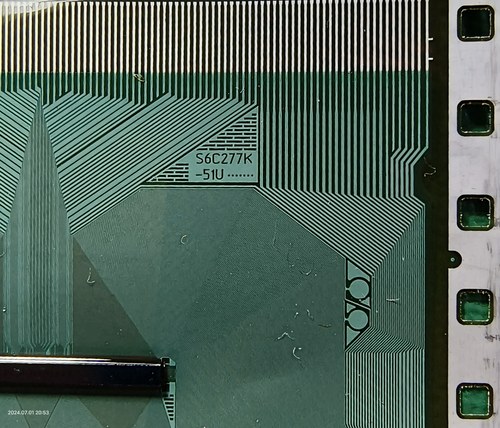 S6C277K-51U 全新原型号散切片TAB COF 液晶屏驱动IC  现货可直拍