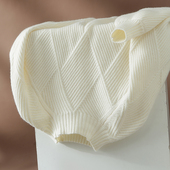 上衣 秋冬女保暖套头毛衣女针织衫 小禾同款 半高领超有气质