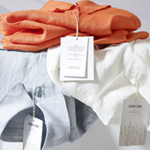 重点在面料 100亚麻 春夏透气百搭长袖 衬衫 上衣女防晒衬衣