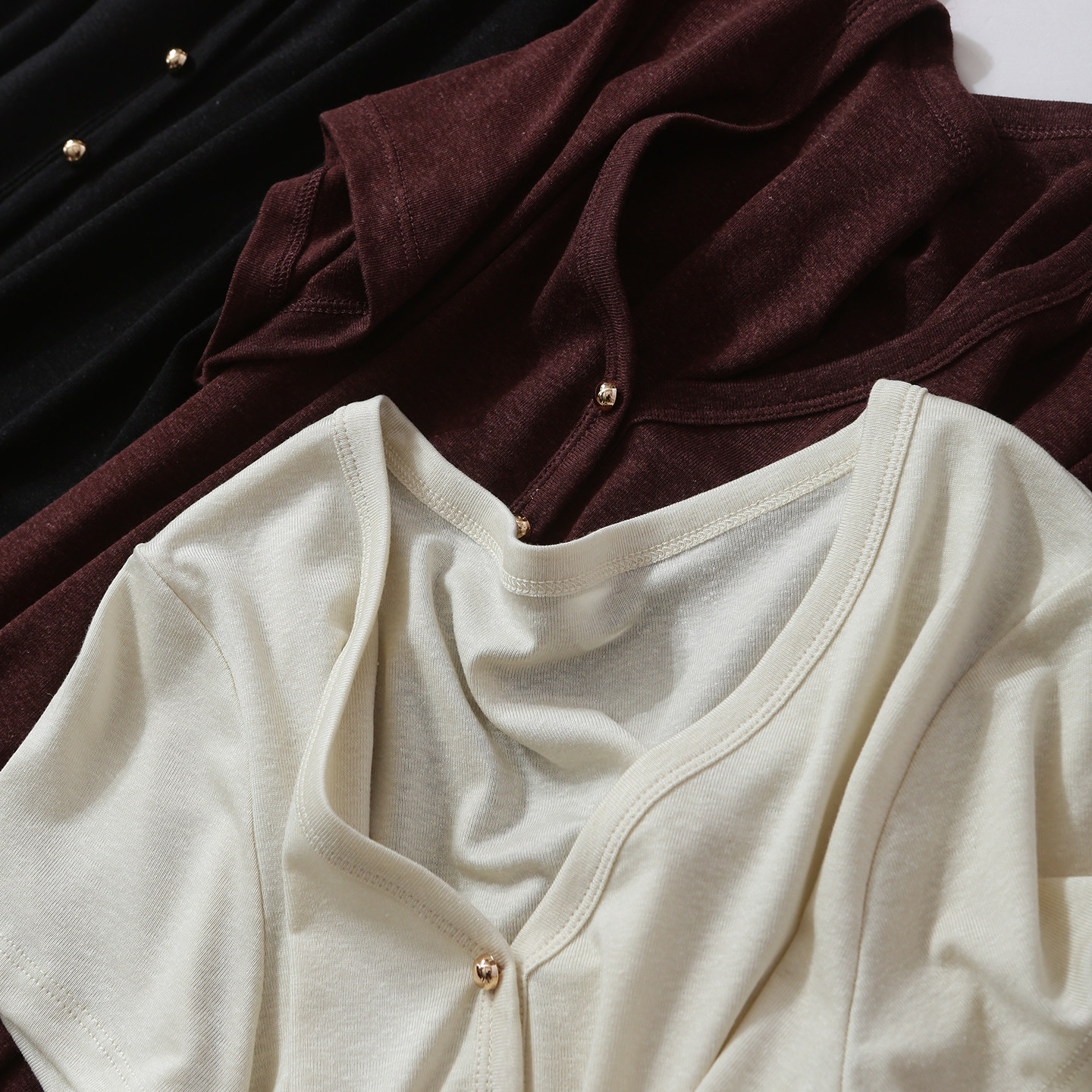 奥地利进口莱赛尔天丝亚麻T恤