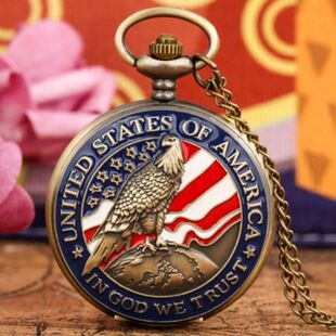 Classic American Presidential Torch Eagle Free Design pocket
