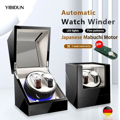 YIBIDUN Automatic Luxury Watch Winder Mabuchi mute motor Car