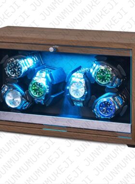 6 Slots Watch Winder for Automatic Watches Storage Box Autom