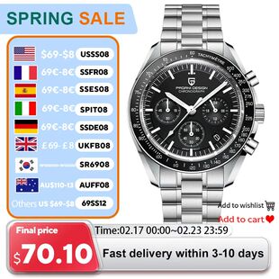 PAGANI DESIGN 2025 New Men's Watches Top Luxury Quartz Watch