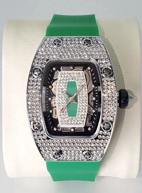 Luxury Diamond Watch For Women Elegant Tonneau Original Desi