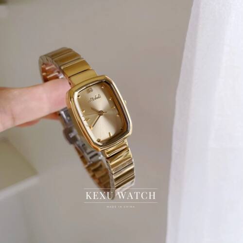 Mishali Watch Dainty Gold/Green/Blue/Black/Silver Dial Watch