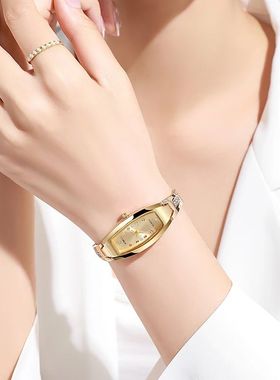 Luxury Women's Watches Stainless Steel Watch Strap Sending B