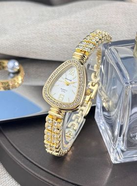 Women's diamond-set snakehead alloy case Sun stripe stripe s