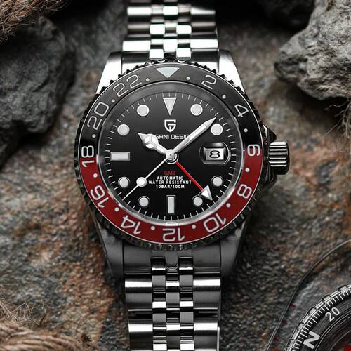 PAGANI DESIGN V3 Version GMT Watches Men's Luxury Sapphire A