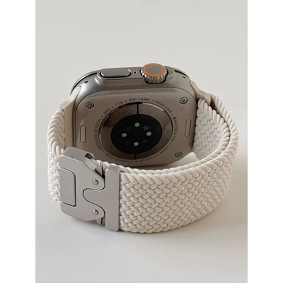 Braided Band For Apple Watch Straps 40 mm 44mm 46mm 42mm 49m