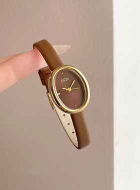 Elegant Luxury Leather Strap Watches for Women Water-Resista