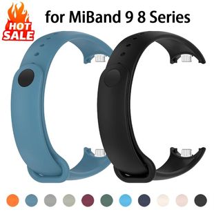 Silicone Strap for Xiaomi Mi Band 9 8 Strap NFC Sport Rubber