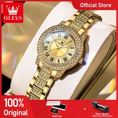 OLEVS 9943 Womens Watch Original Elegant Quartz Wristwatch I