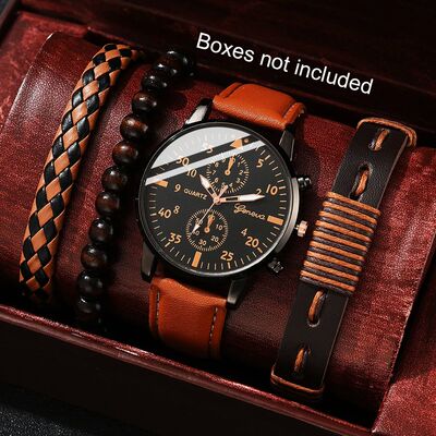 New Hip Hop Mens Fashion Watches Luxury Male Clock Wristwatc