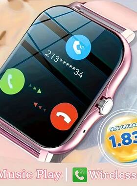 1.83'' Sports Smart Watch Fitness Clock Health Monitor Water