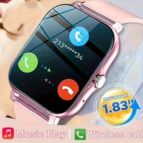1.83'' Sports Smart Watch Fitness Clock Health Monitor Water