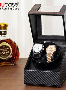 FRUCASE PU Watch Winder for Automatic Watches Watch Box USB