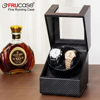 FRUCASE PU Watch Winder for Automatic Watches Watch Box USB