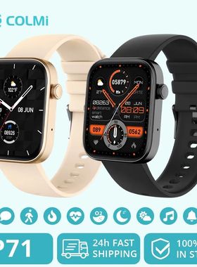 COLMI P71 Voice Calling Smartwatch Men Health Monitoring IP6