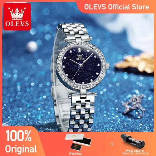 OLEVS 3641 Womens Watch Original Elegant Quartz Watch Waterp