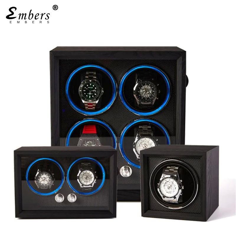 Embers Watch box 1 2 4 slots watch winder for automatic watc