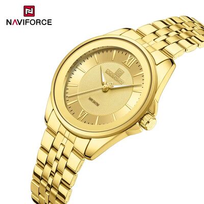 NAVIFORCE Ladies 3ATM Waterproof Quartz Watch Simple Fashion
