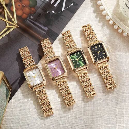 2025 Hot Brand Stainless Steel Strap Watch Women Luxury Gift