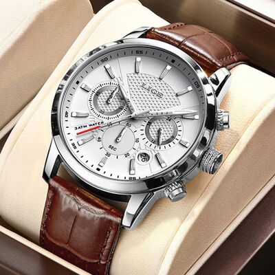 LIGE 2025 Watch Men Fashion Sports Quartz Clocks Mens Watche