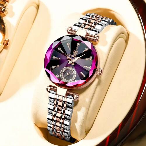 POEDAGAR Luxury Watches For Ladies Top Brand Stainless Steel