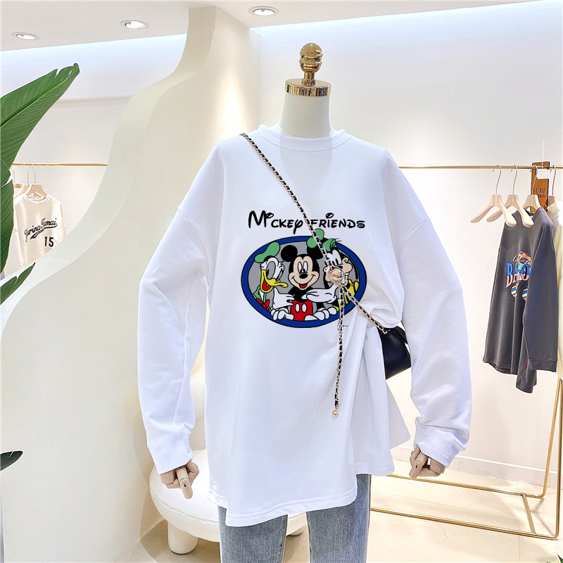 秋冬季加绒内搭打底衫中长款