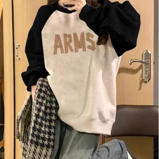 韩系chic独特别致卫衣女2026新款秋冬季高级感超好看加绒外套上衣