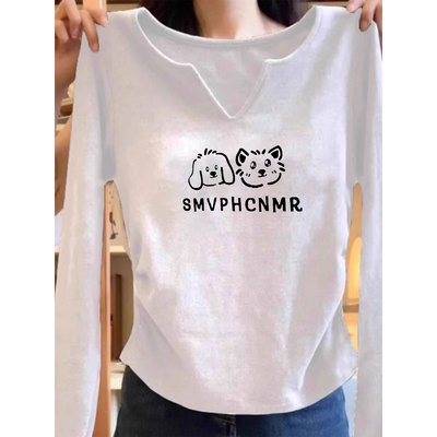 秋冬季加绒内搭高级感可外穿打底衫女2025新款v领修身长袖t恤上衣