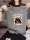 Европейские товары, высококачественная женская хлопковая футболка с прямыми плечами и короткими рукавами, новинка 2025 года, летняя модная тонкая серая верхняя одежда в западном стиле. mini 3