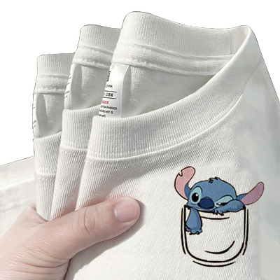 2025夏季新款白色纯棉短袖t恤女