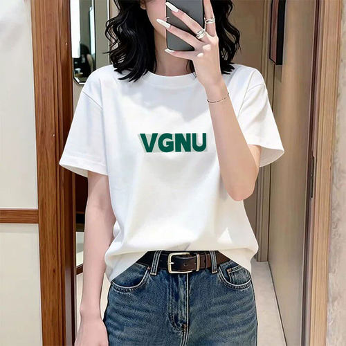 纯棉短袖t恤女装2026新款今年流行的爆款夏季高级感chic别致上衣