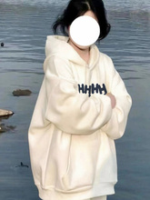 美式连帽小众设计感女卫衣2025新款爆款春秋薄款冬季加绒加厚外套