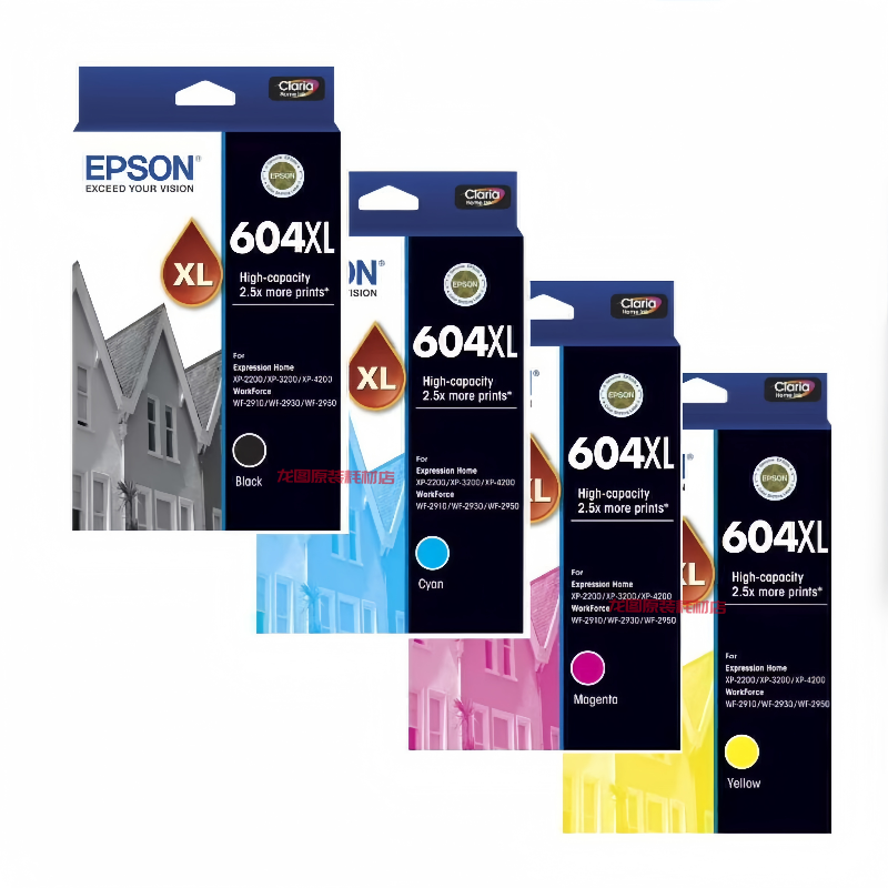 原装爱普生604墨盒 WF2910DWF WF2930DWF WF2935DWF WF2950DWF