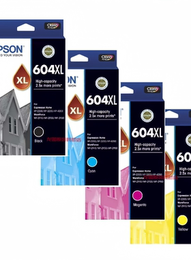 原装爱普生604墨盒 WF2910DWF WF2930DWF WF2935DWF WF2950DWF