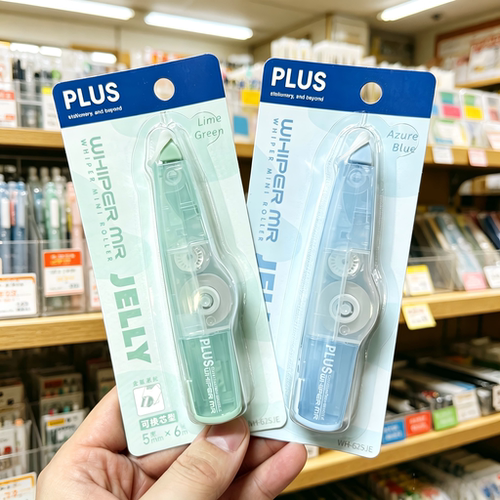日本PLUS普乐士果冻色修正带