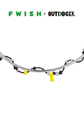 FWISH飞未夕 X 遛狗人 绳结串连项链925银礼物