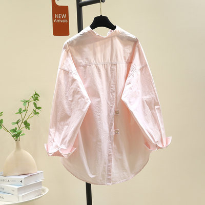 雪姿墨朵温柔慵懒风粉色